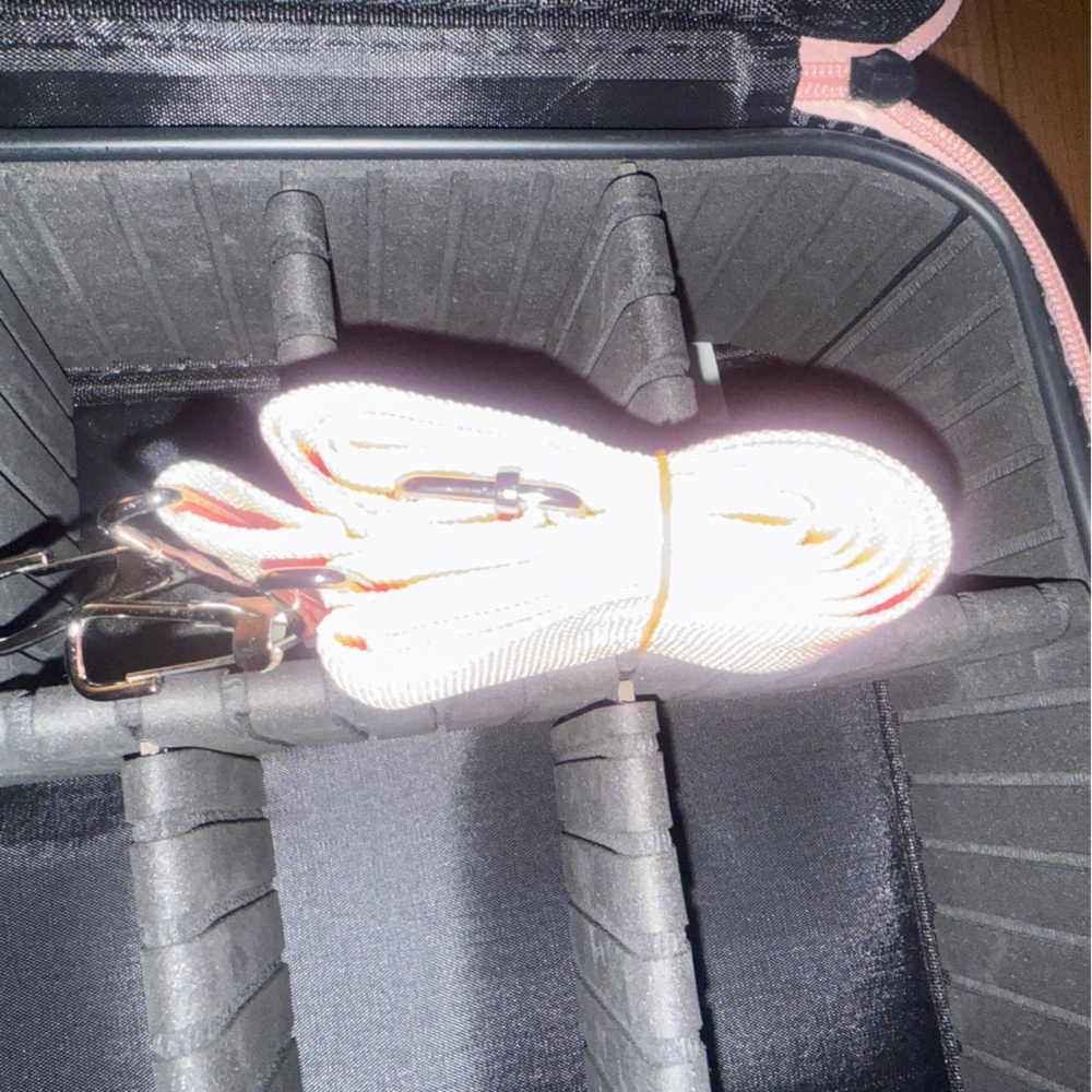 Makeup Case Large Makeup Bag Pink Professional Tr… - image 6